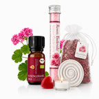 Rosen Wellness Geschenkset – Zarte Rosenmomente für echte Entspannung - Wunderkraft naturals