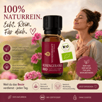 Sanfte Harmonie "ROSENGERANIENÖL BIO" 😴Beruhigung & Schlaf - 🌿 Haut & Pflege - Wunderkraft naturals