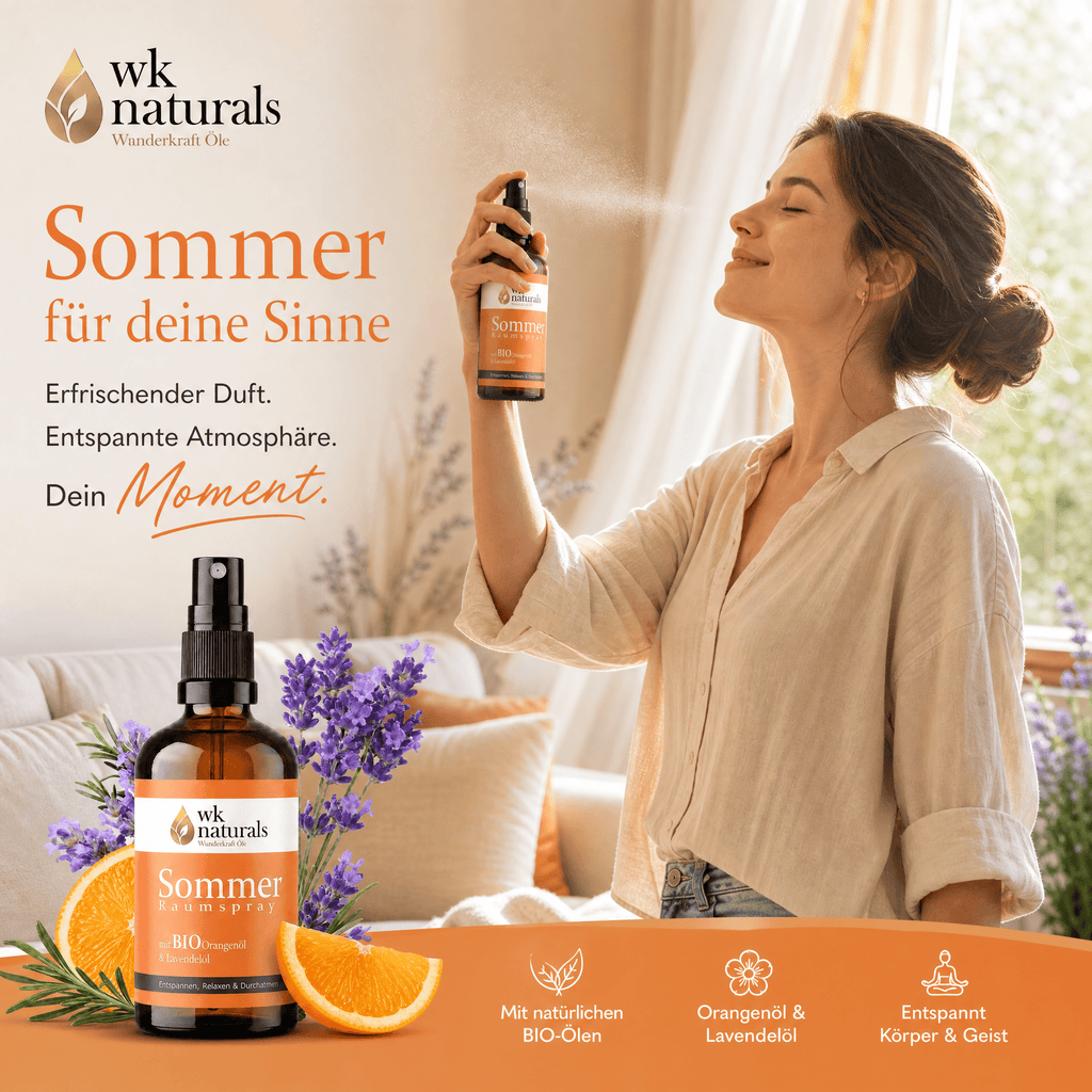 Sommer Raumspray - Sonne für deine Sinne - Wunderkraft naturals