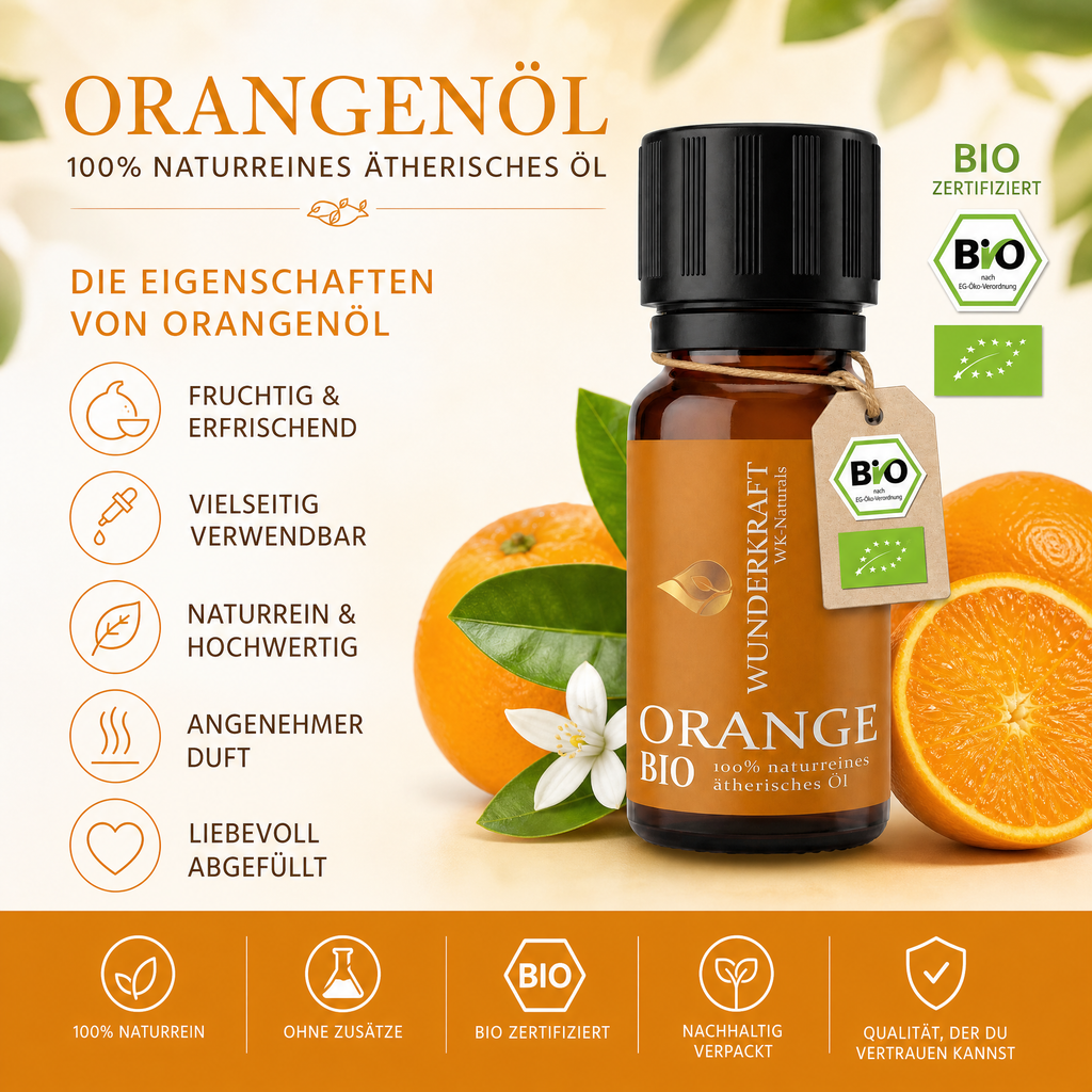 Sonnenmoment "ORANGENÖL BIO" ⚡Energie & Fokus
