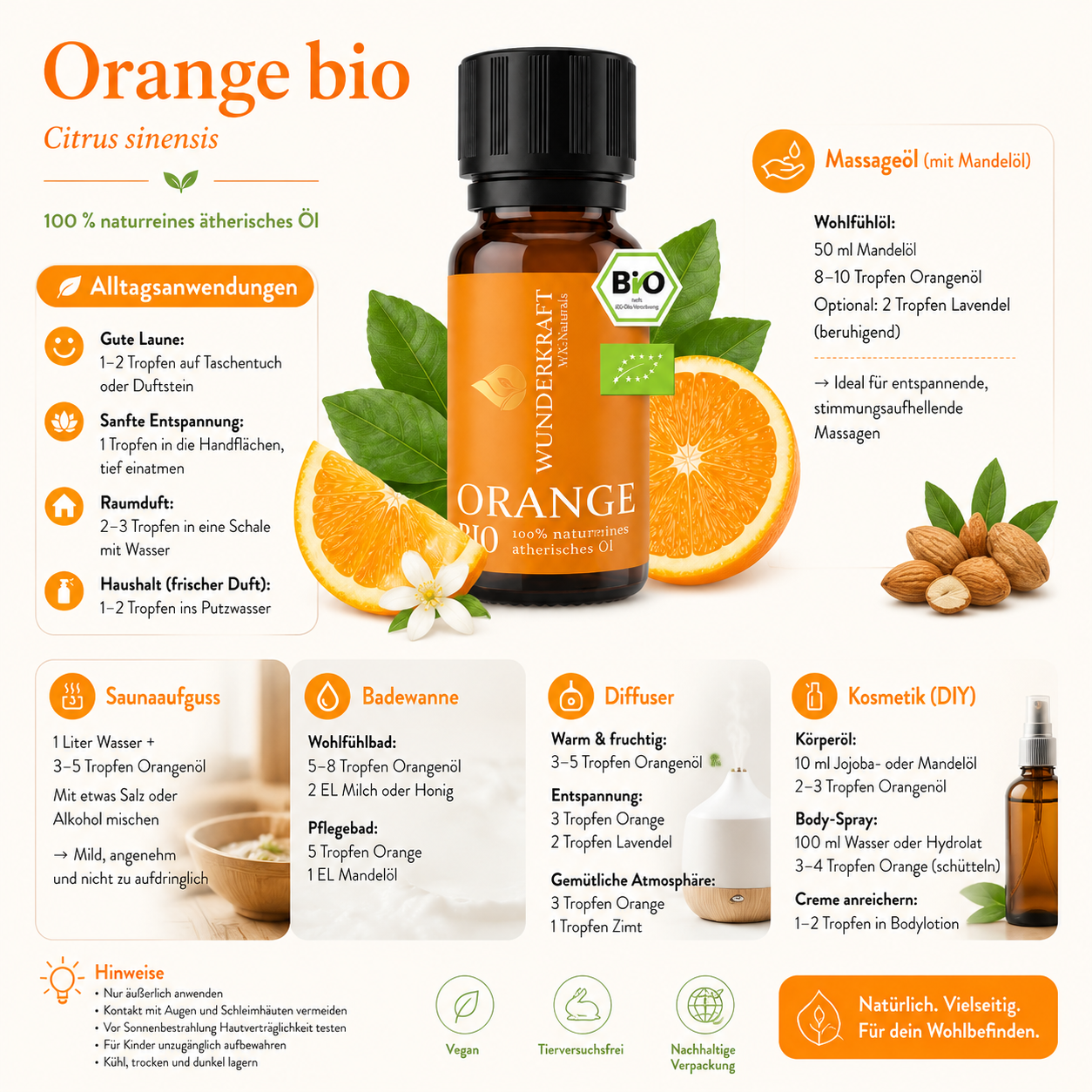 Sonnenmoment "ORANGENÖL BIO" ⚡Energie & Fokus