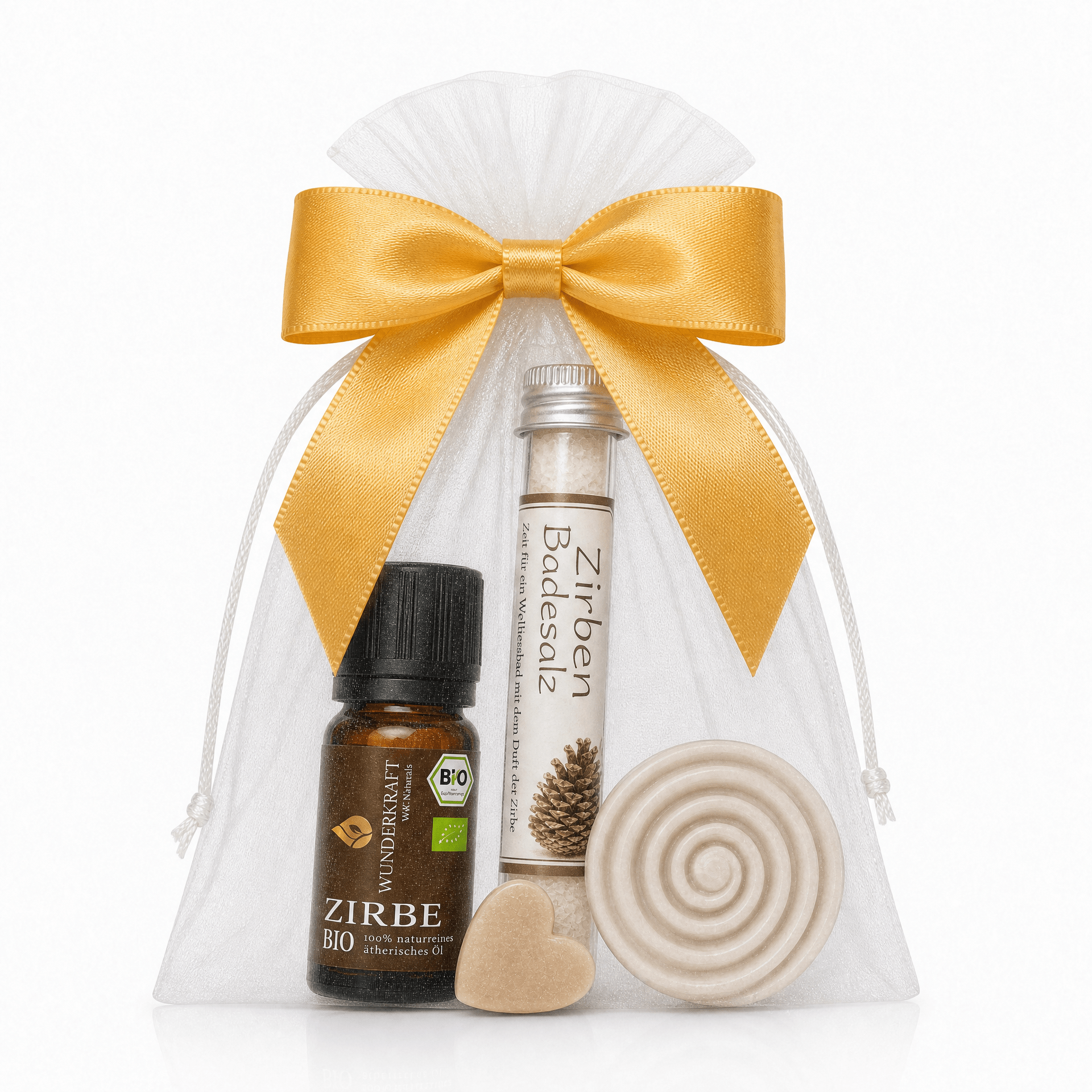 Wellness Geschenkset – Zirbenruhe für echte Entspannungsmomente - Wunderkraft naturals